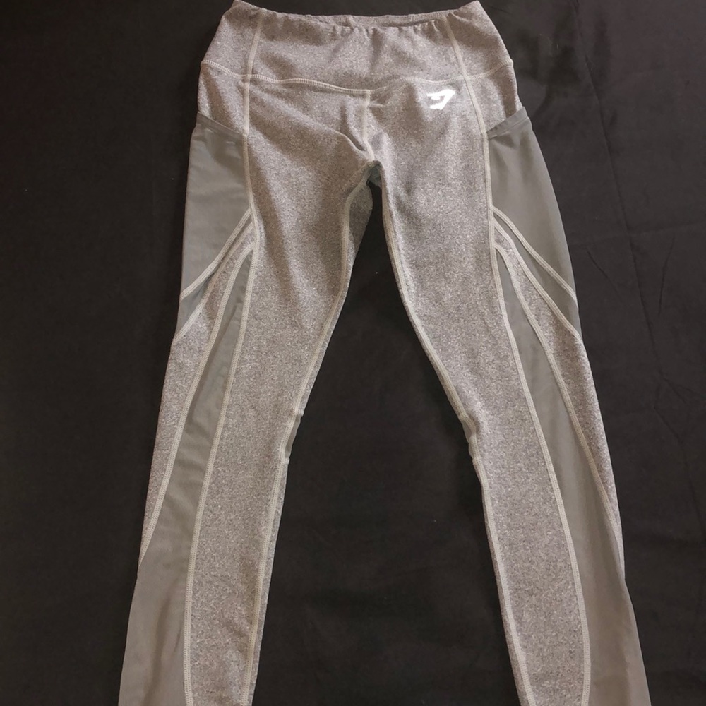 Gymshark mesh grey leggings